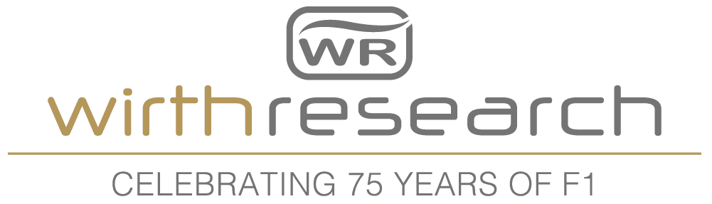 Wirth Research Logo - Celebrating 75 Years of F1