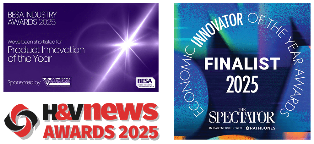 Awards 2025v3 H & V News Awards, BESA and Spectator Economic Innovator Awards