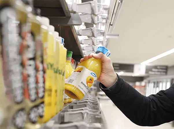 EcoBlade and TrueChill energy-saving systems installation at a Waitrose supermarket.