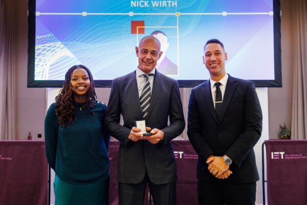 Nick Wirth wins IET Achievement Medal 2025